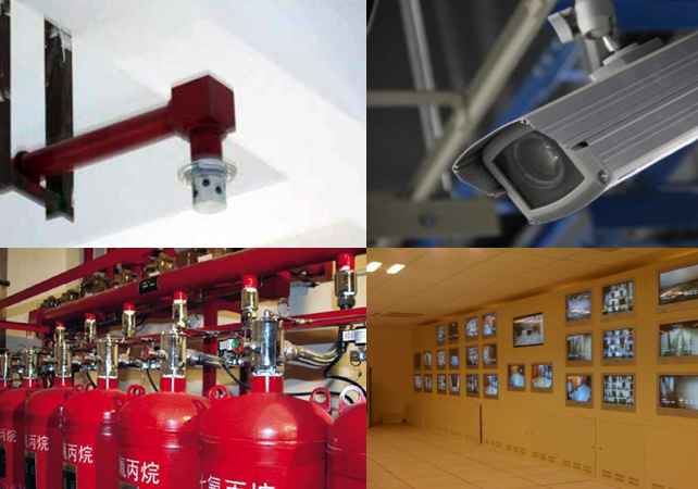 五桂山街道机房安防